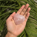 Corazón de Cuarzo Rosado