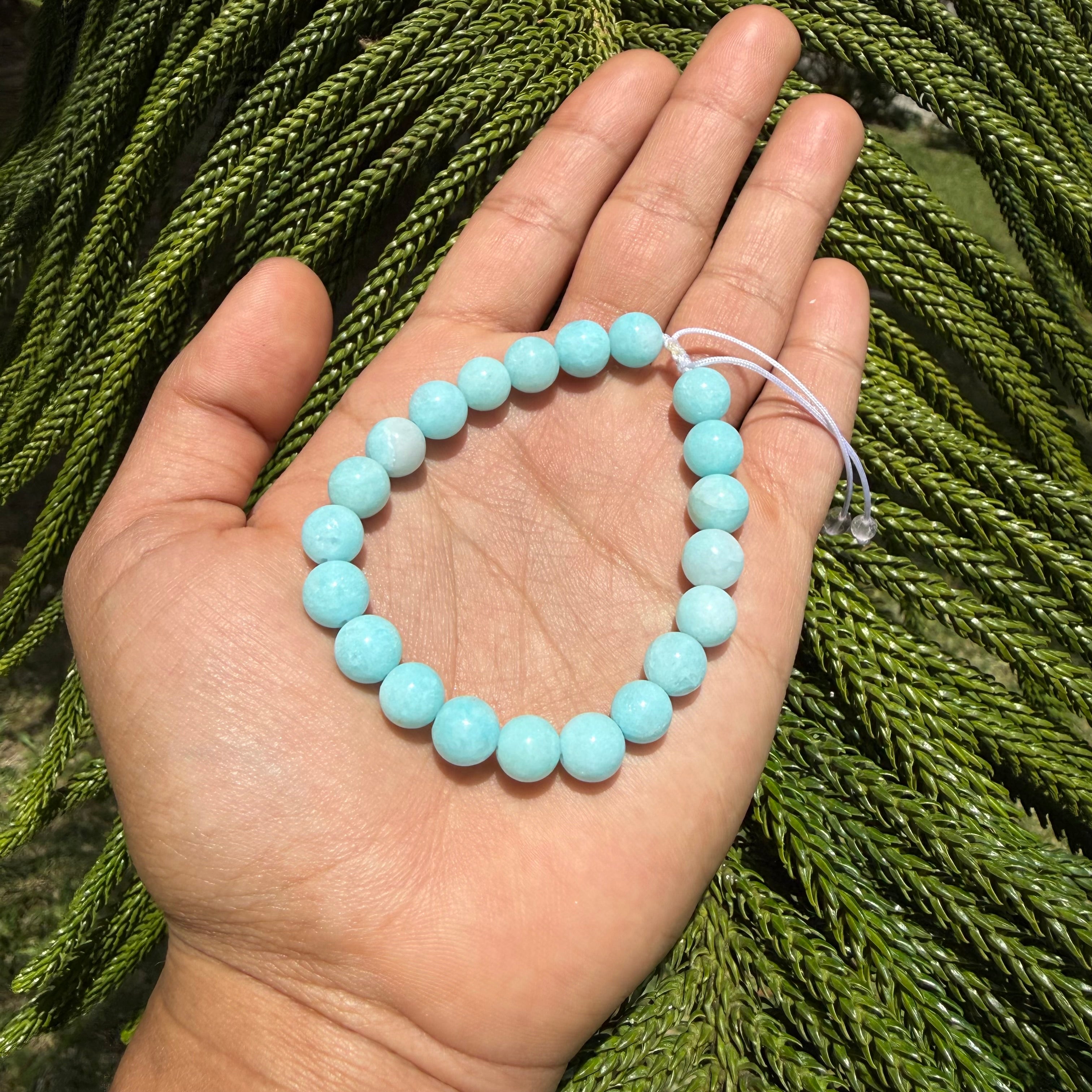 Pulsera de Agata Azul