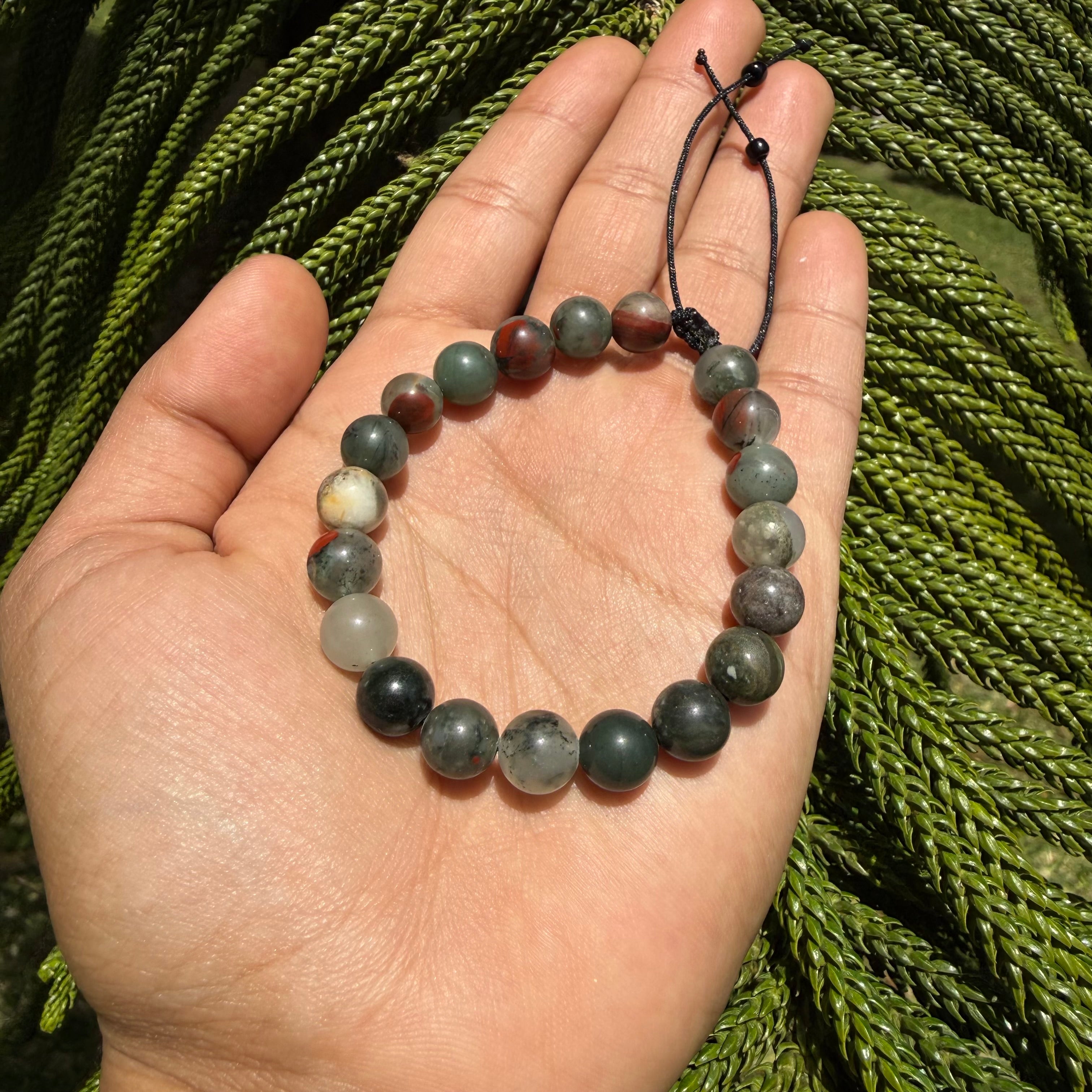 Pulsera de Piedra Sangre